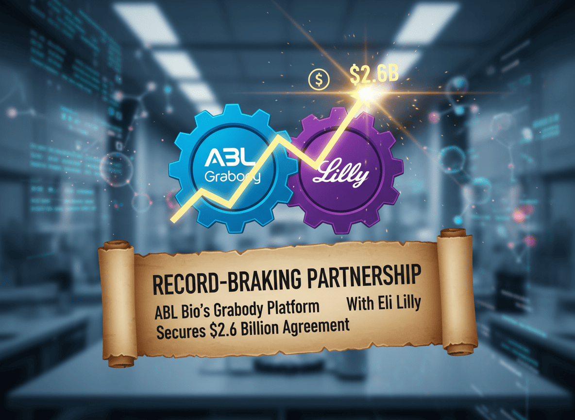 ABL Bio's Grabody lands record heigh $2.6B deal with Lilly