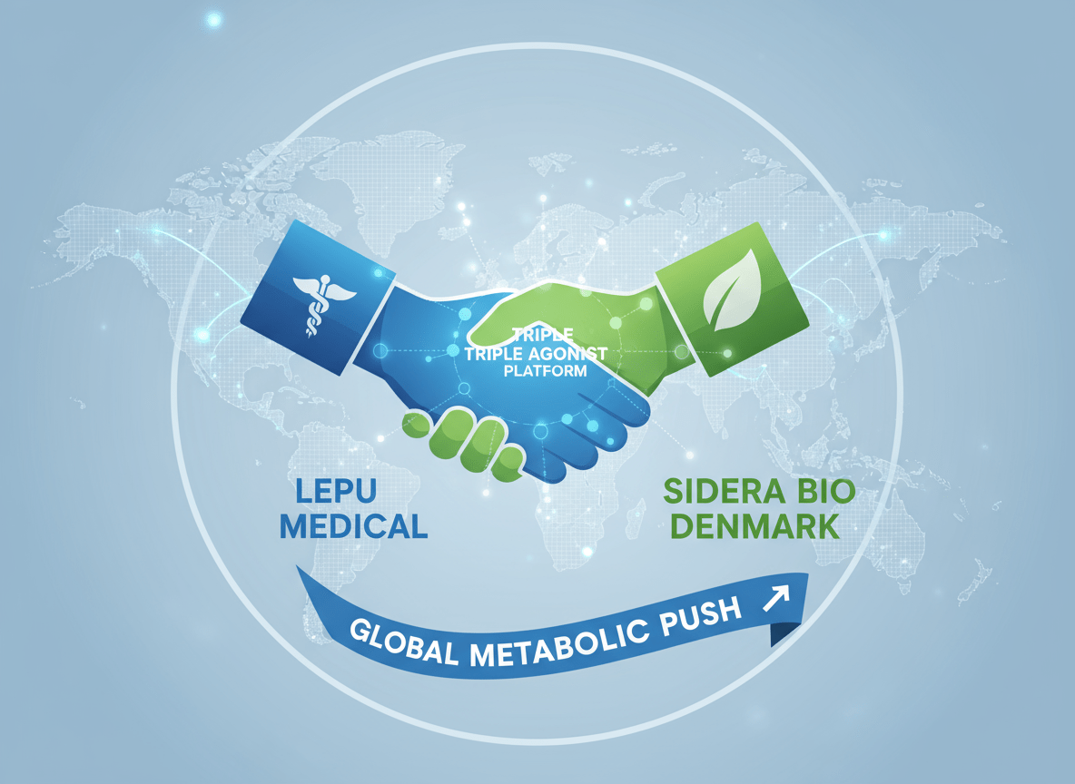 Lepu Medical Licenses Promising Triple Agonist Platform to Denmark’s Sidera Bio in Global Metabolic Push