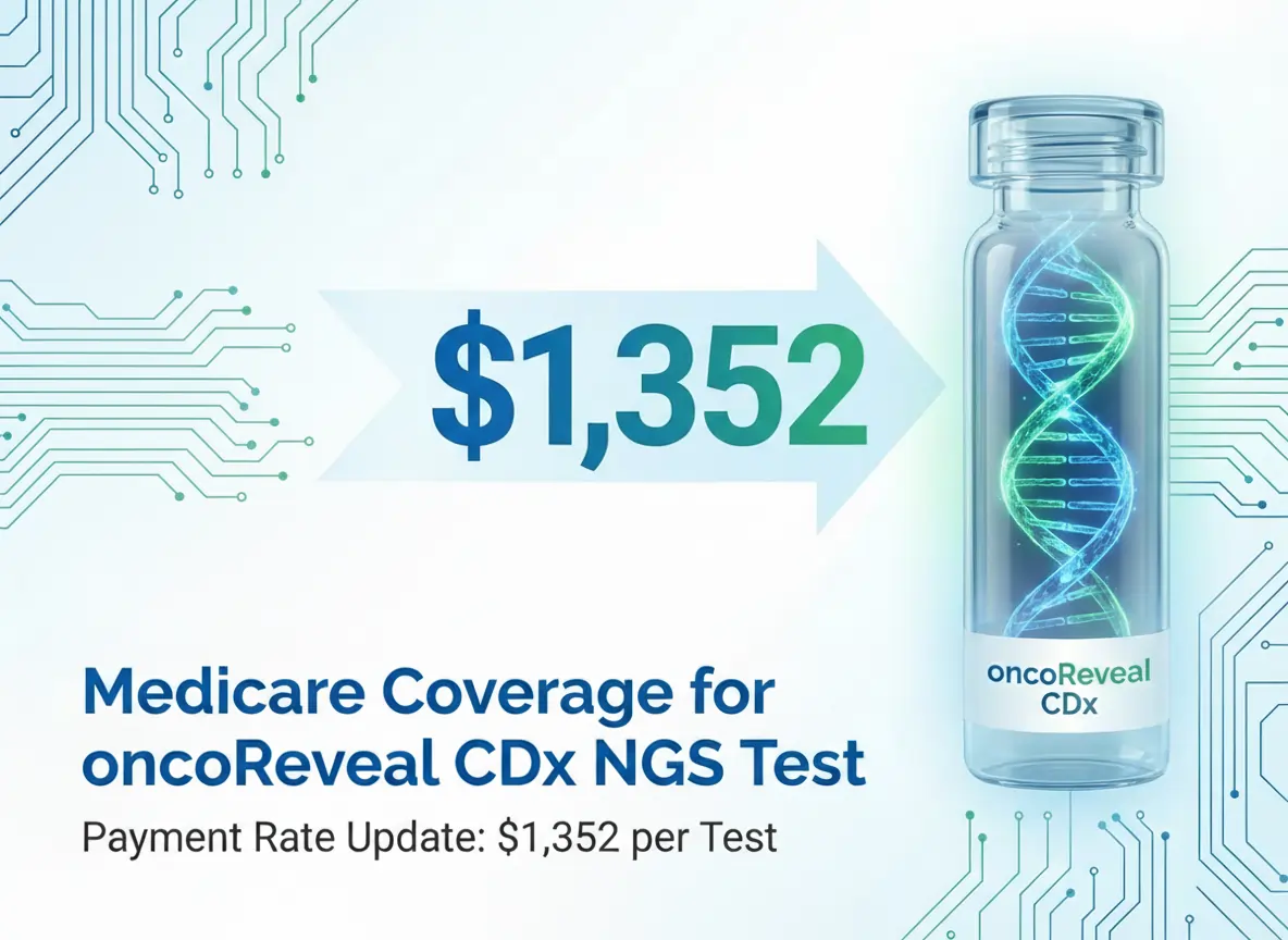 CMS Sets $1,352 Payment Rate for Pillar’s oncoReveal CDx