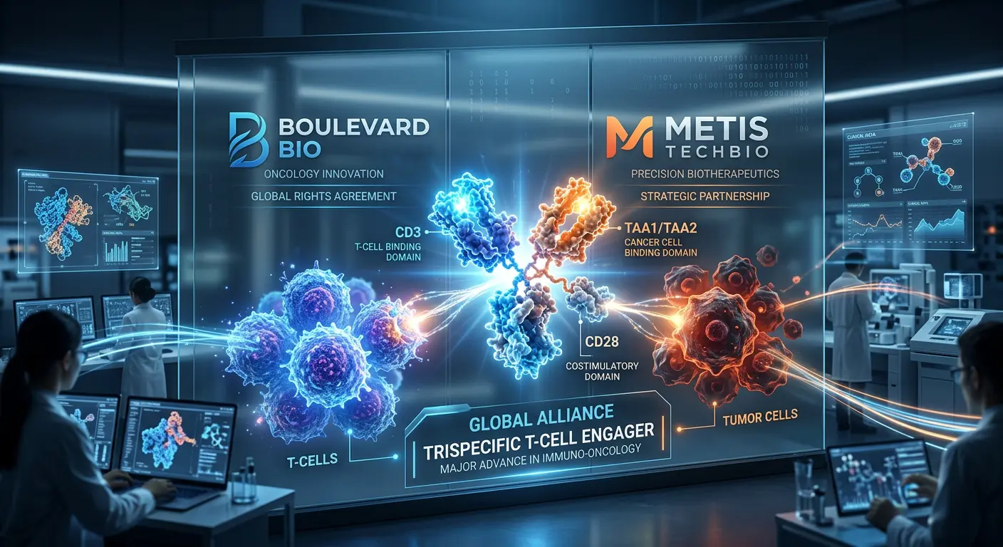 Boulevard Bio Secures Global Rights to a $1.6B Trispecific T-Cell Engager