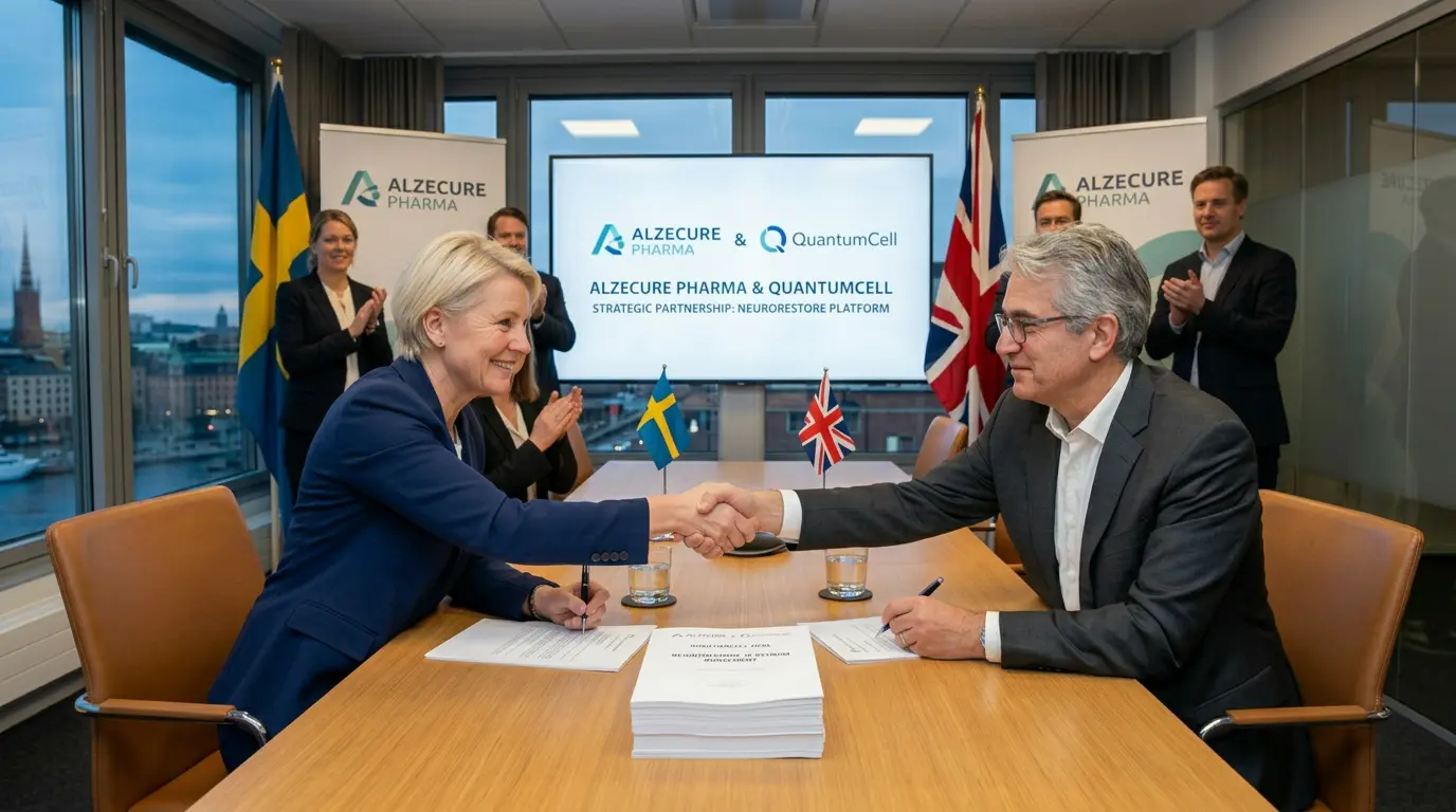 AlzeCure Pharma Secures a $2.2B QuantumCell Deal for Its NeuroRestore Platform