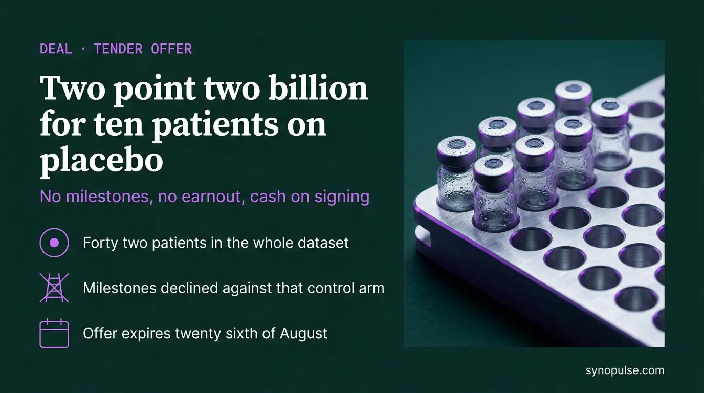 Argenx's $2.2 Billion Bought a Phase 1b With Ten Patients on Placebo