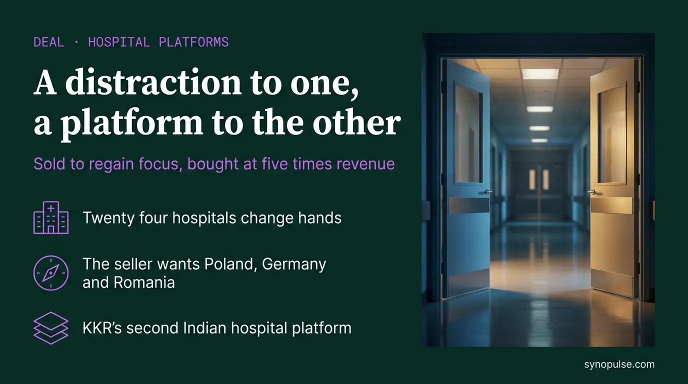 Medicover Calls India a Distraction. KKR Just Paid 5.4x Revenue for It.