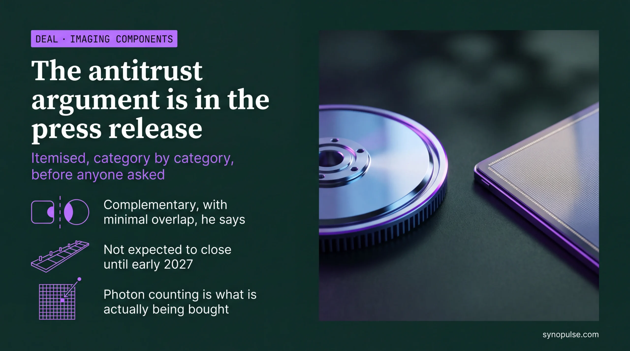 Teledyne Put Its Antitrust Argument in the Press Release, Product by Product