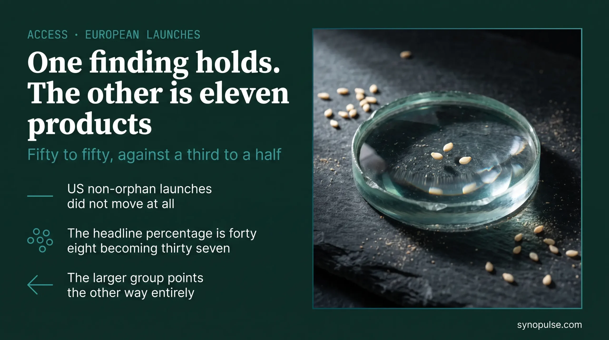 The Number Everyone Will Quote About European Launches Rests on Eleven Products