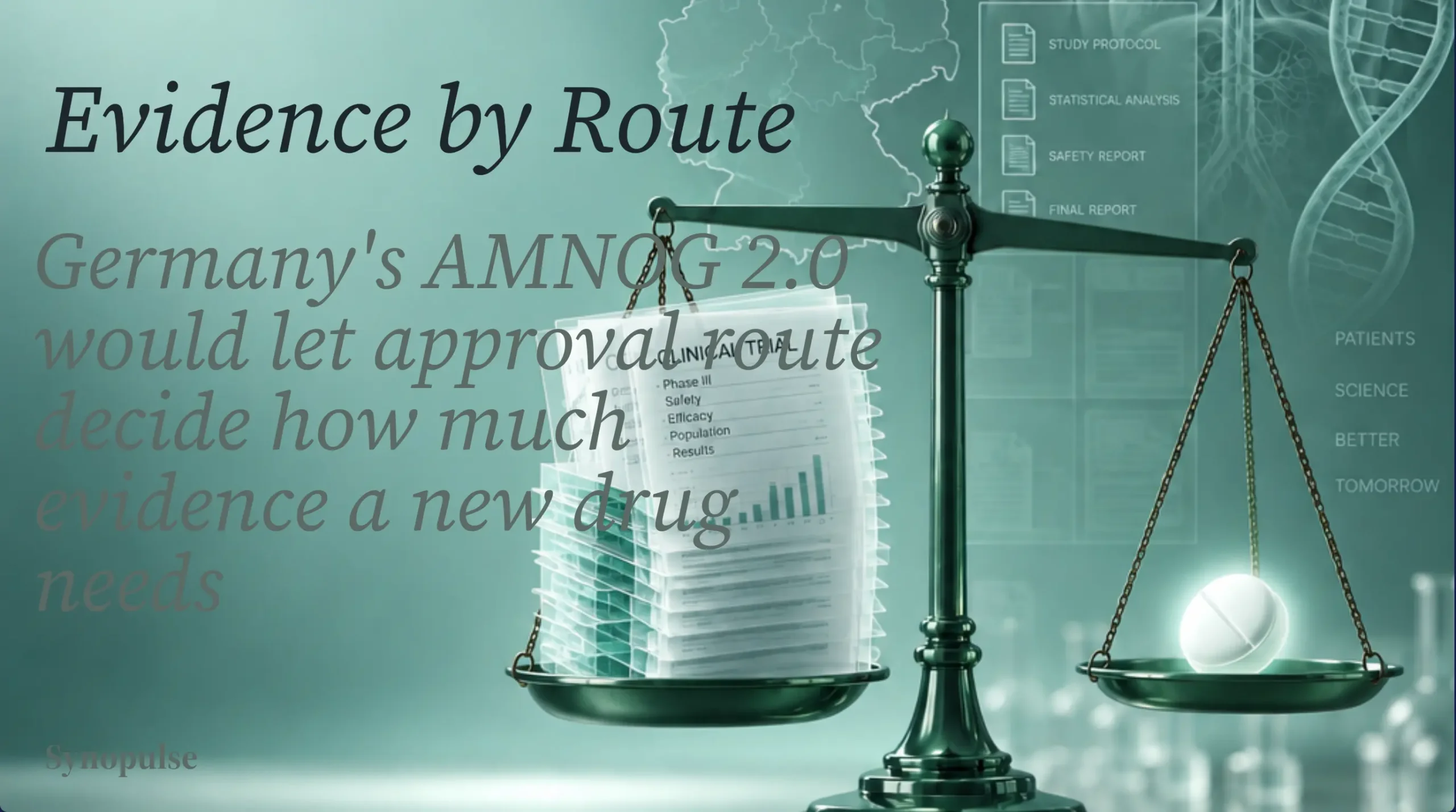 Germany's AMNOG 2.0 Would Accept Best-Available Evidence for Five Approval Types, and Insurers Say 60% Qualify