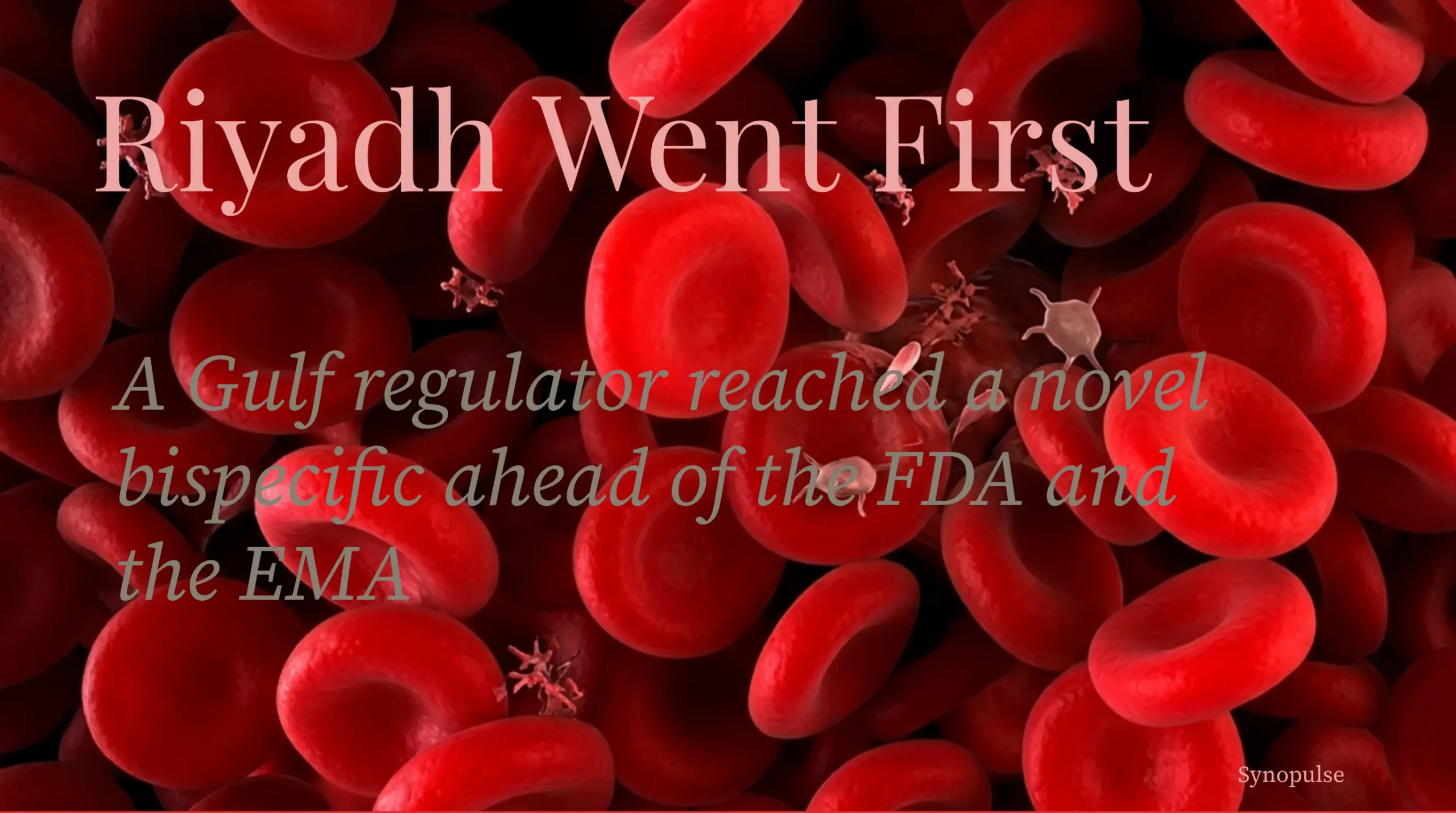 The First Approval for Denecimig Came From Riyadh, Not Washington