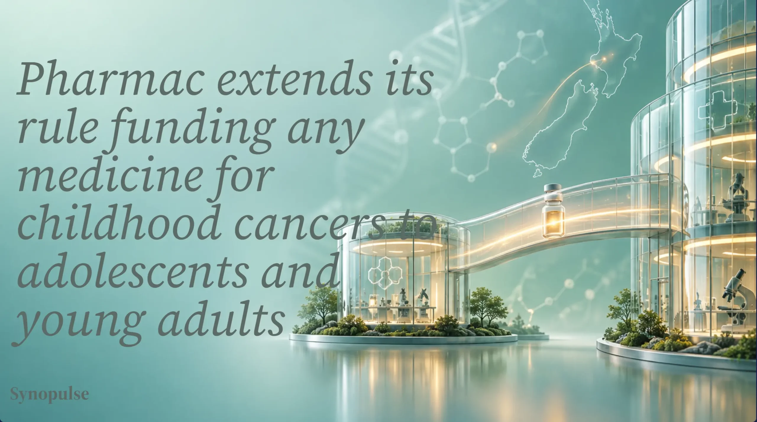Pharmac Will Fund Any Medicine for Young People With Paediatric-Origin Cancers, About 15 a Year